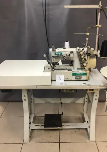 Máquina de costura industrial - galoneira pneumática