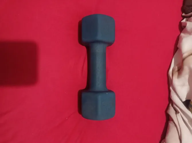 Halter único 5 kg emborrachado 
