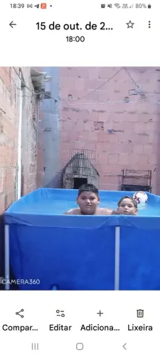 Piscina de Fibra de Lona