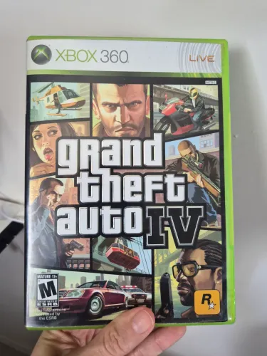 Jogo Xbox 360 GTA IV original