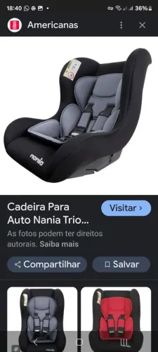 Cadeira de transporte pata criança mais assento de elevação.