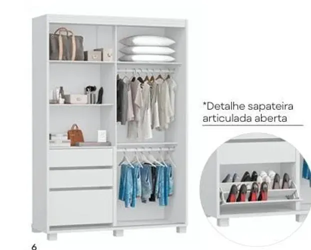 Guarda roupa Solteiro