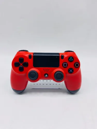 Controle Dualshock Vermelho Play Station 4 Original Usado - Sucata