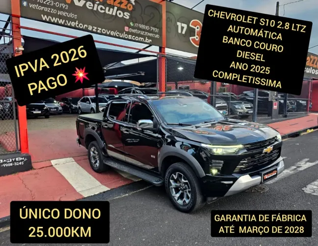 Chevrolet S10 Pick-up LTZ 2.8 TDI 4X4 CD Dies.aut 2025