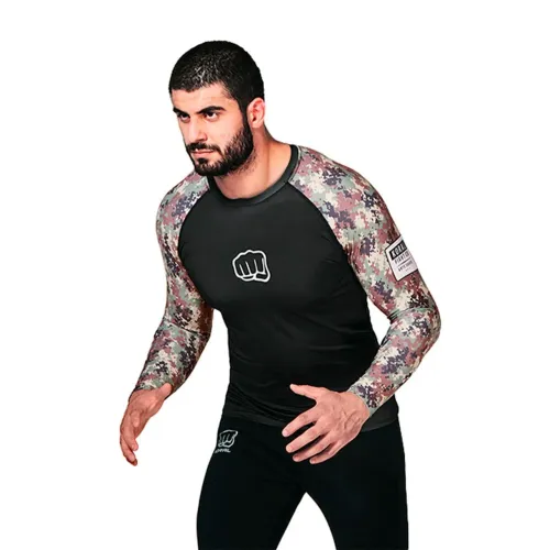Rash Guard Nova Koral Jiu Jitst Camuflada GG