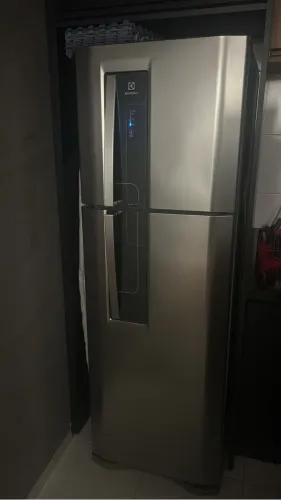 Geladeira duplex inox Electrolux 382l