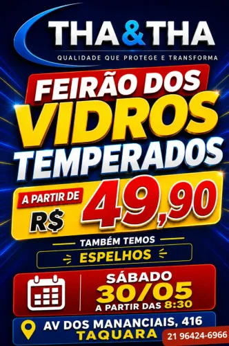 Feirão dos Vidros Temperados