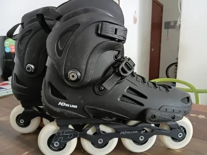 Patins HD IN Line- Novo -3 meses de Uso