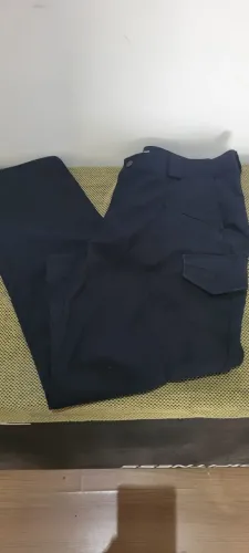 calça azul marinho masculina 5.11 tactical, modelo cargo ICON, na cor azul marinho