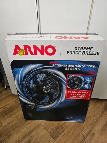 Ventilador de Parede Arno Xtreme Force Breeze 50cm, 3 Velocidades - 110v [NOVO/LACRADO)