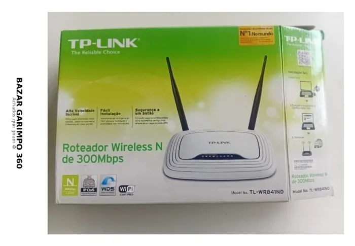 Roteador TP-Link TL-WR841ND 300Mbps IMPECABEL