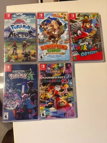 Lote jogos Nintendo switch