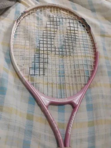 Raquete cor de rosa 