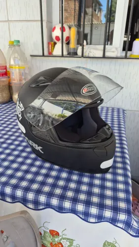 Capacete EBF New Spark Preto Fosco 56