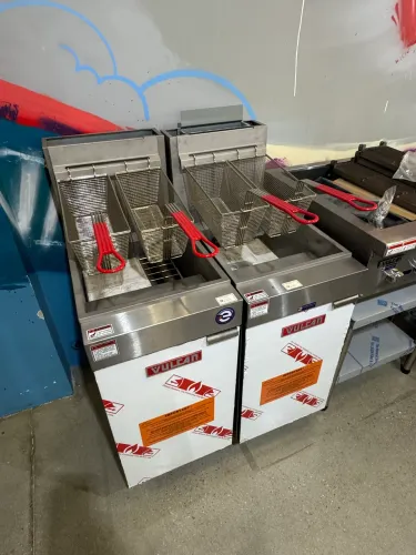 Fritadeira a gás 20 litros de óleo Vulcan Novo