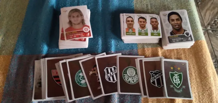 Figurinhas camp. Brasileiro 2013