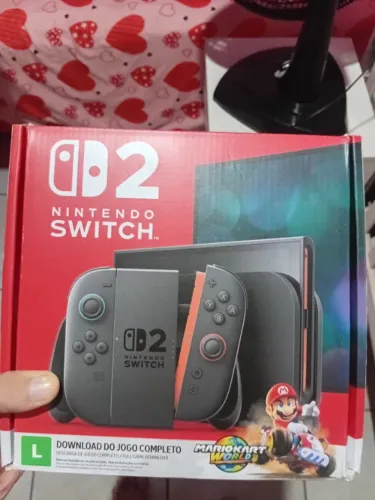 Vendo Nintendo switch 2 pouco usado NACIONAL