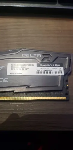 Pente Memória RAM 8gb T-Force DDR4 2666MHz CL15