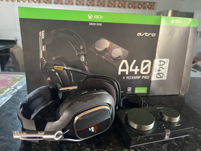 Headset Gamer Astro pro A40+mixamp pro 