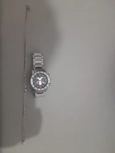 Vendo relógio bvlgari  cara de palhaço, mais corrente de prata 925