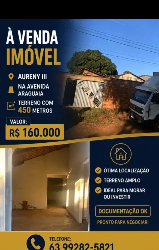 IMÓVEL A VENDA - BEM LOCALIZADO