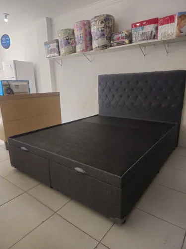 Vendo Cama Box Bau Queen Size