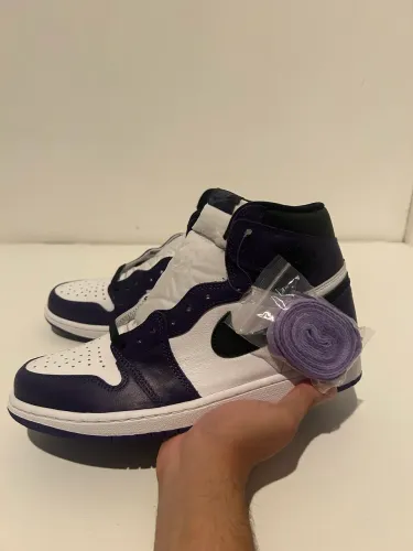 Jordan 1 High Court Purple