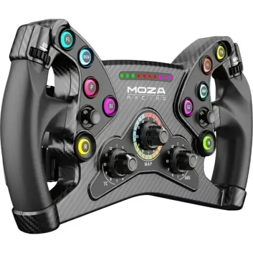 Volante de Simulação de Corrida Moza KS Steering Wheel GM RS047 - Preto