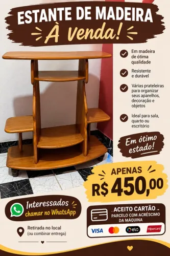 Rack para sala/ estante