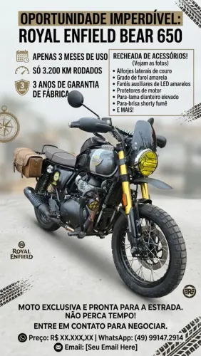 Bear 650 quase 0