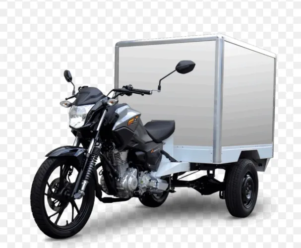Triciclo baú isotérmico Honda