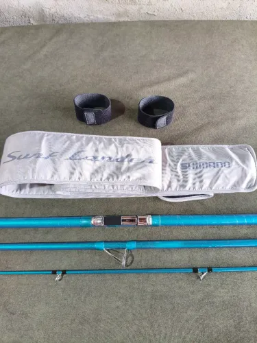 Vara de Pesca SHIMANO SURF LANDER 425 BX TUBULAR Alta Gama Surfcasting
