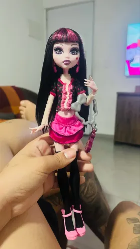 Monster high DRACULAURA passeio no shopping