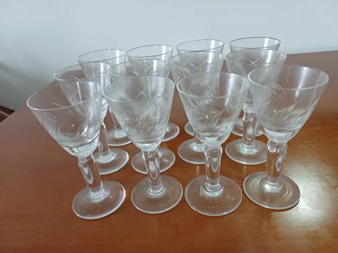 Taças de vidro
