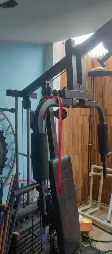Estação de musculação 