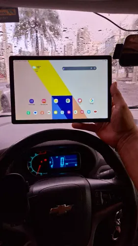 Tab A8 grande 10.5 polegadas Tablet samsung 64Gbs pega chip Faz ligacao *Act cartao*