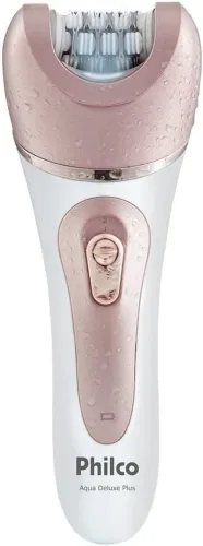 Depilador Philco PDP02R Aqua Deluxe Plus 9 em 1 Sem Fio Bivolt