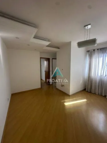 Apartamento com 2 dormitórios para alugar, 57 m² por R$ 3.411,40 - Campestre - Santo André