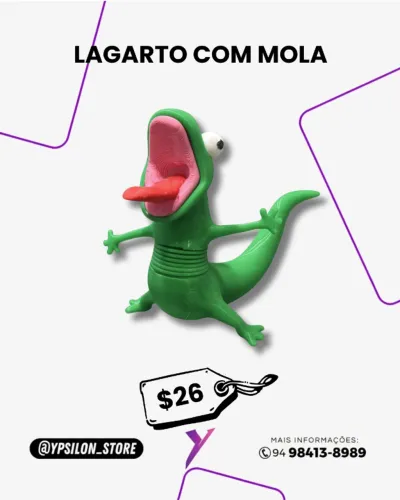 LAGARTO COM MOLA