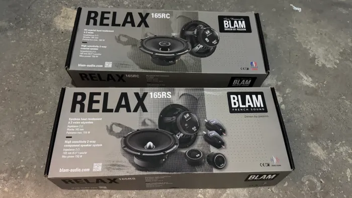Kit completo Blam Relax 165 RS e 165 RC