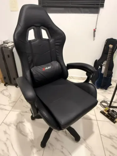 Cadeira Gamer Reclinavel Com Apoio de Pés - Quase novo!