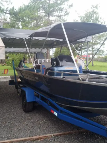 barco aluminio 17 pes marca pety