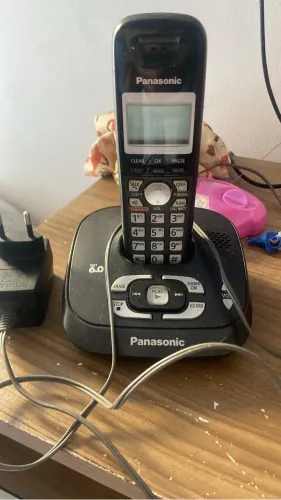 Telefone sem fio com secretária eletrônica Panasonic