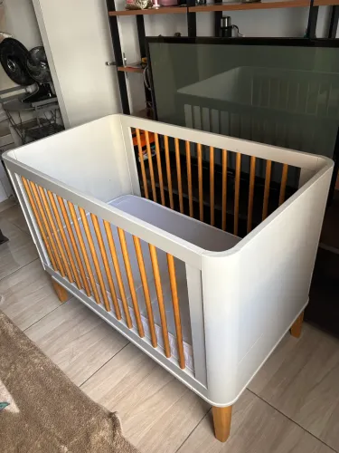 Berço MDF 2 em 1 