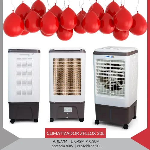 Climatizador Zellox 20L