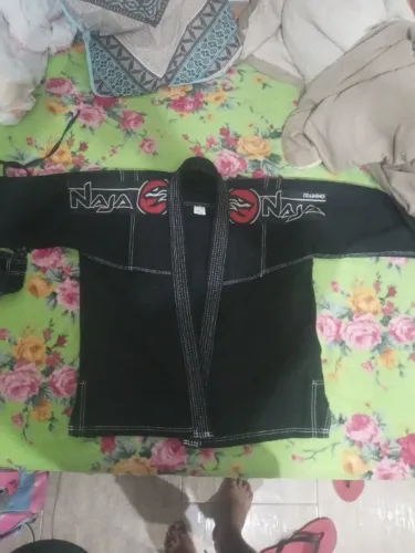 Kimono naja unissex preto