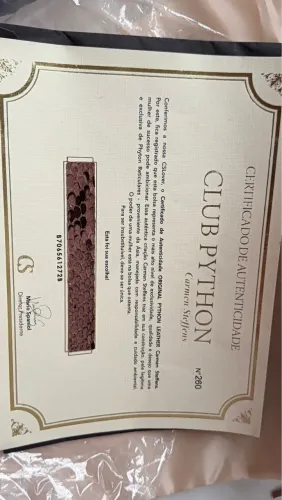 Bolsa da Carmen steffans original com certificado nova na etiqueta