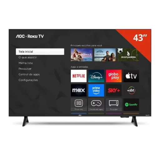 Vendo TV AOC 43 polegadas seminova