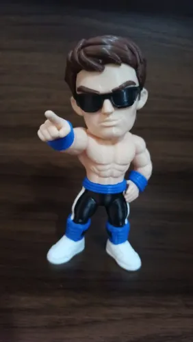 Estátua Johnny Cage Mortal Kombat - Impressão 3D (16 cm)