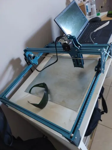 Lazer Sculpfun S9 5.5w corte e gravação de MDF, Acrílico, couro e outros